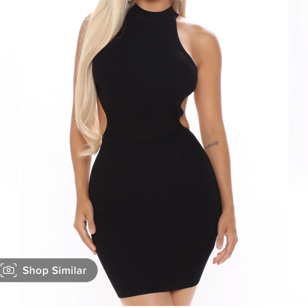 Topshop Sexy black dress